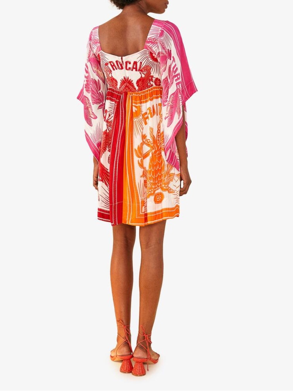 Farm Rio: Tropical dream mini dress - Picture 2 of 13